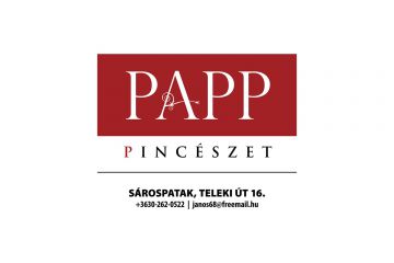 Boroscímkék, logó a Papp Pincészet részére