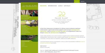 Palkó Plant Wordpress alapon
