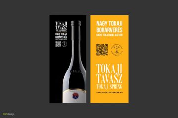 Rollup design for the Great Tokaj Wine Auction 2014