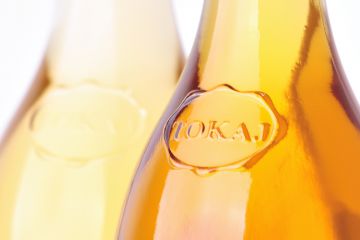 Wine bottle photography - Tokaj Wine Region