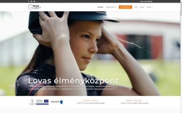 Weboldal tervezése Betyár Lovastanya Sárospatak